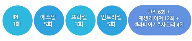 여드름 꿀피부 패키지 209만원